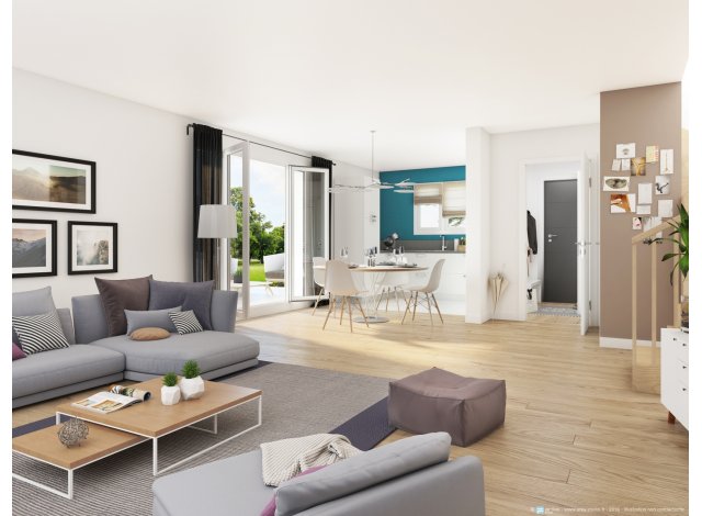 Sentier Soléa : Maisons immobilier neuf
