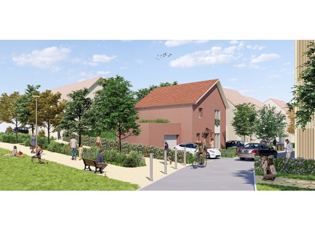 Programme immobilier avec maison ou villa neuve Sentier Soléa : Maisons  Collégien