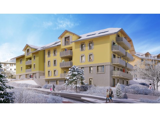 Investissement locatif en Rhne-Alpes : programme immobilier neuf pour investir Alp'in  Saint-Gervais-les-Bains