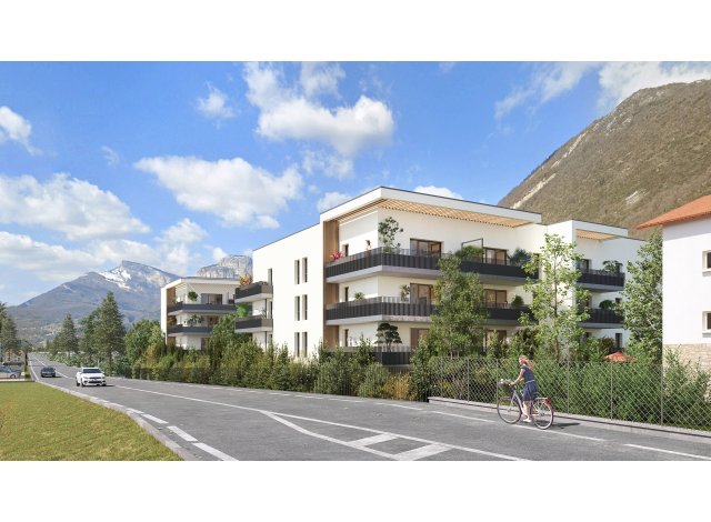 Investissement locatif  Chambry : programme immobilier neuf pour investir Delta  Challes-les-Eaux