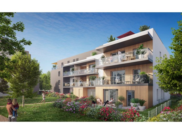 Investissement locatif  Annecy : programme immobilier neuf pour investir Ocarina  Rumilly