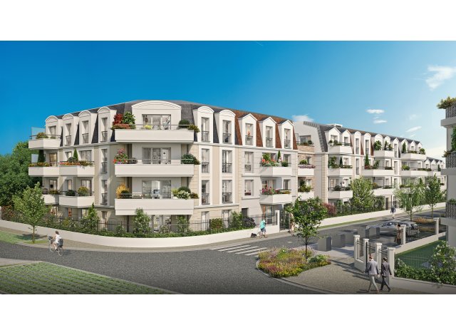 Investissement locatif  Gouvieux : programme immobilier neuf pour investir Les Terrasses de Grangeret  Le Plessis-Bouchard