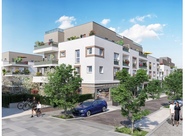 Investissement locatif en Ile-de-France : programme immobilier neuf pour investir 9ème Art  Carrières-sur-Seine