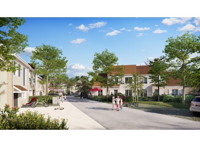 Investissement locatif  Creil : programme immobilier neuf pour investir Le Clos du Bois  Andilly