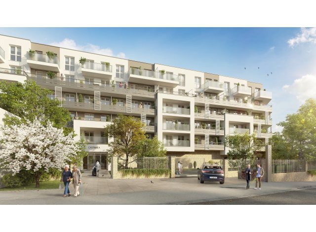 Investissement locatif  Creil : programme immobilier neuf pour investir Castanea  Bouffemont