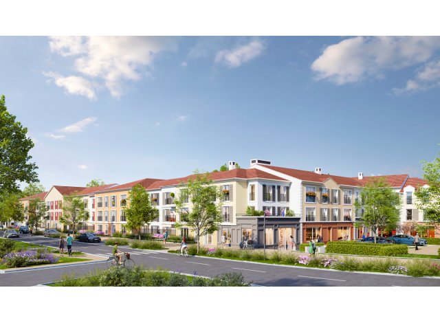 Investissement locatif dans le Val de Marne 94 : programme immobilier neuf pour investir Tilia  La Queue-en-Brie