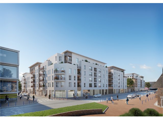 Investissement locatif en Ile-de-France : programme immobilier neuf pour investir Green Melody  Drancy