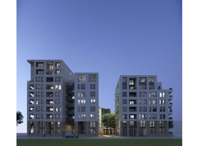 Investissement locatif  Ivry-sur-Seine : programme immobilier neuf pour investir Village Harmonie  Vitry-sur-Seine