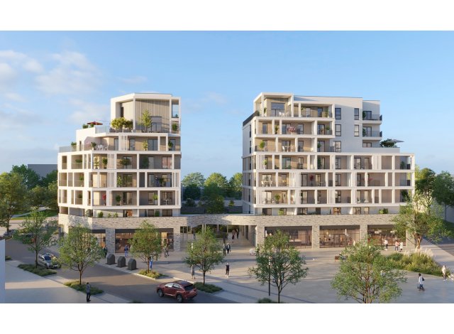 Investissement locatif en Ile-de-France : programme immobilier neuf pour investir Les Terrasses Gallieni  Noisy-le-Sec