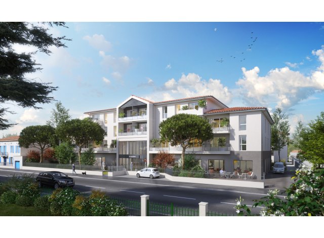 Investissement locatif en Aquitaine : programme immobilier neuf pour investir Le Damier  Villeneuve-sur-Lot