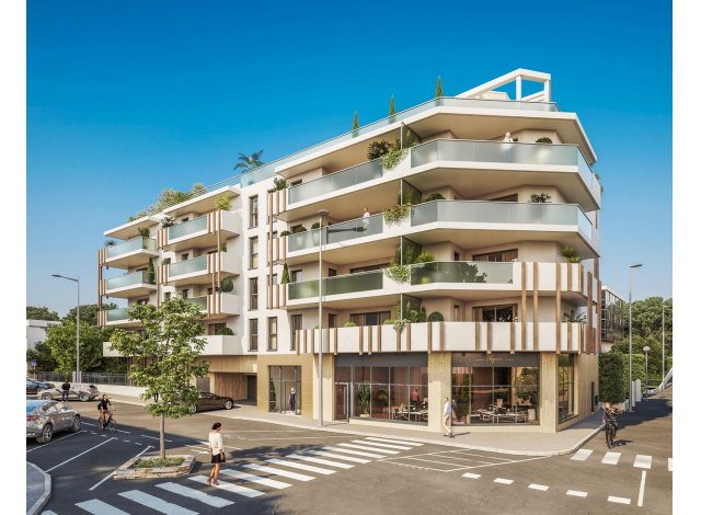 Programme immobilier neuf Cros de Cagnes - Echappee Mer  Cagnes-sur-Mer