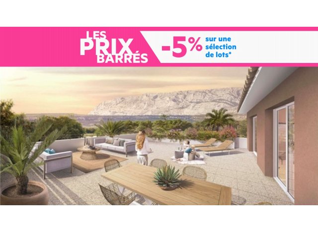 Investissement locatif en Paca : programme immobilier neuf pour investir Primavera  Trets