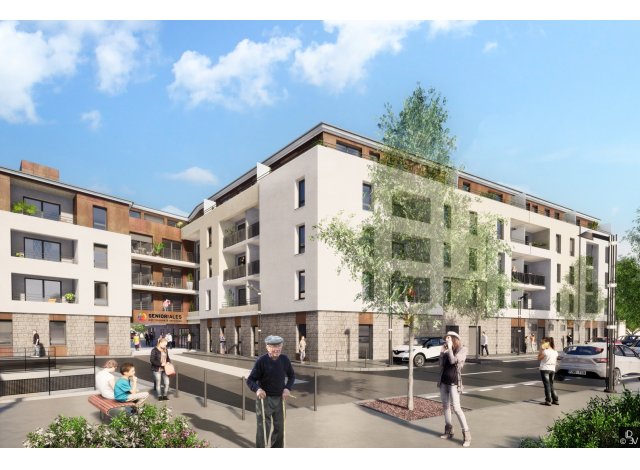 Investissement locatif dans les Bouches-du-Rhne 13 : programme immobilier neuf pour investir Rss les Jardins d'Arcadie  Istres