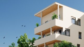 Programme neuf R&eacute;sidence C&ocirc;t&eacute; Parc &agrave; Bron