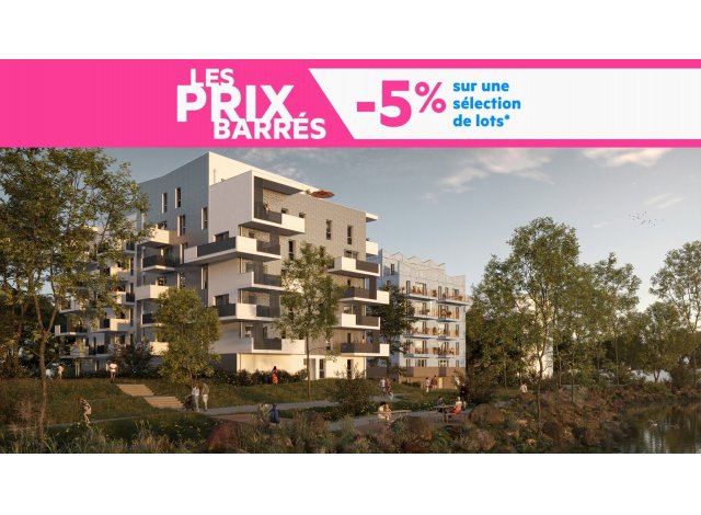 Investissement locatif  Fontaine-ls-Dijon : programme immobilier neuf pour investir Evora Park  Dijon