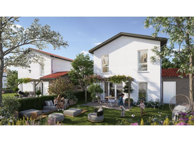 Programme immobilier avec maison ou villa neuve Nuances Toussieu les Maisons  Toussieu