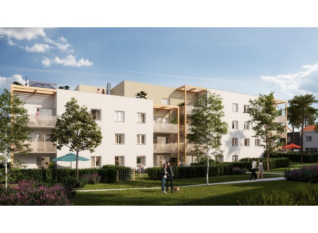 Investissement locatif  Limoges : programme immobilier neuf pour investir Clovis - les Appartements  Clermont-Ferrand