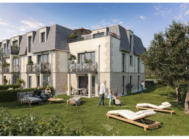 Programme neuf Les Loges de Clairefontaine à Benerville-sur-Mer