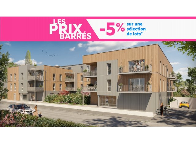 Investissement locatif  Saumur : programme immobilier neuf pour investir Sevea  Angers