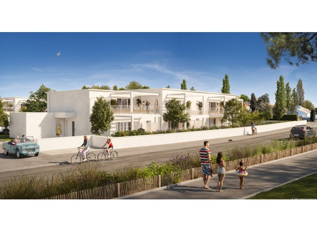 Investissement locatif  La Rochelle : programme immobilier neuf pour investir Les Terrasses de la Grière  La Tranche-sur-Mer