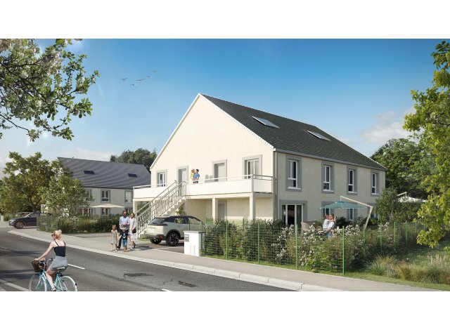 Investissement locatif  Bourges : programme immobilier neuf pour investir Les Inseparables  Saran