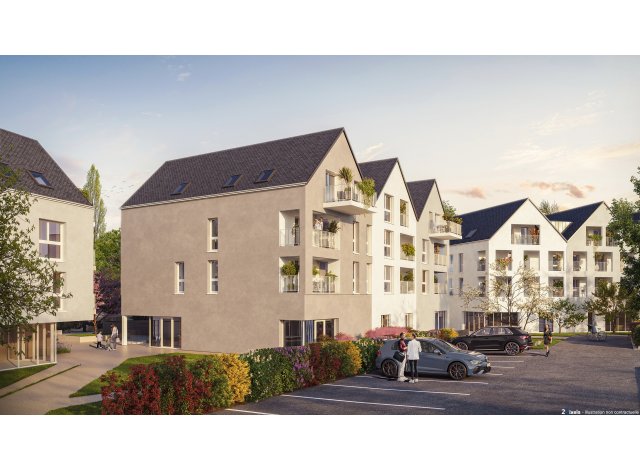 Investissement locatif  Rennes : programme immobilier neuf pour investir Papyrus  Saint-Erblon