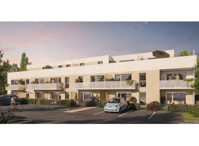 Investissement locatif  Lorient : programme immobilier neuf pour investir Riviera - Appartement  Pluneret