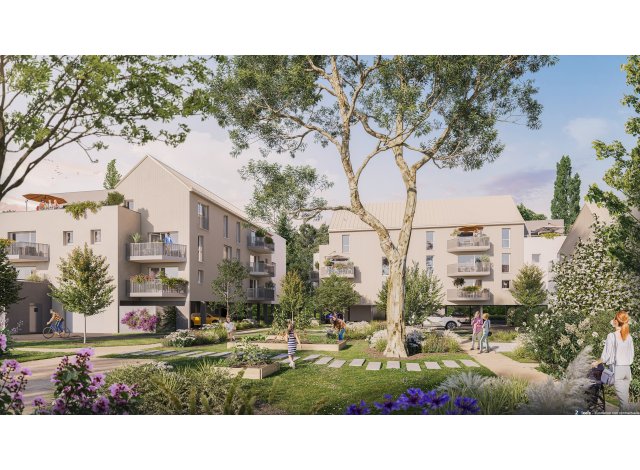 Investissement locatif en Bretagne : programme immobilier neuf pour investir Nymphea - Appartement  Vannes