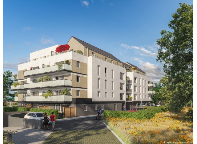 Investissement locatif  Saint-Erblon : programme immobilier neuf pour investir Le Quai  Bain-de-Bretagne