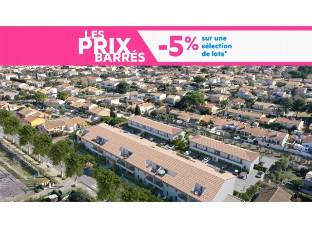 Investissement locatif  Saint-Jean-de-Vedas : programme immobilier neuf pour investir Le Sonnet d'Eulalie  Mireval