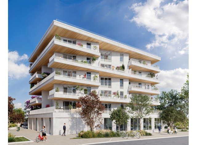 Investissement locatif  Saint-Jean-de-Vedas : programme immobilier neuf pour investir Omana  Montpellier