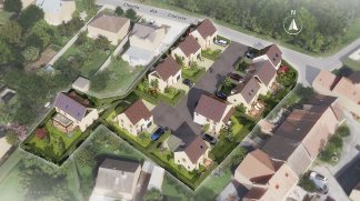 Terrain constructible à Quincy-Voisins