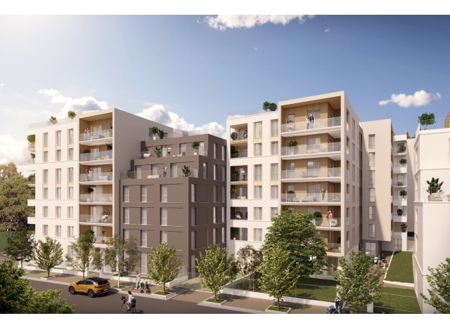 Investissement locatif  Chtillon : programme immobilier neuf pour investir Jardin Camelinat  Malakoff