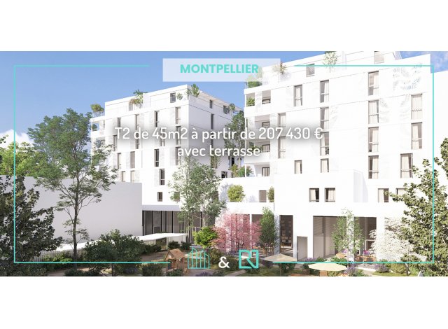 Programme immobilier neuf Jardin Bella Vista  Montpellier