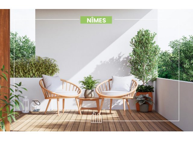 Programme immobilier neuf Jardin Voltaire  Nîmes