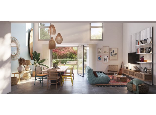 Programme immobilier avec maison ou villa neuve Hesta � Messanges