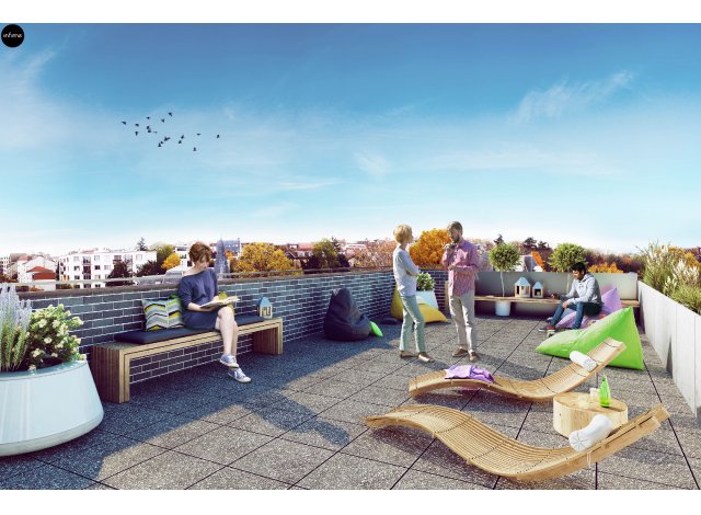 Investissement locatif dans les Hauts de Seine 92 : programme immobilier neuf pour investir Le Rooftop  Issy-les-Moulineaux