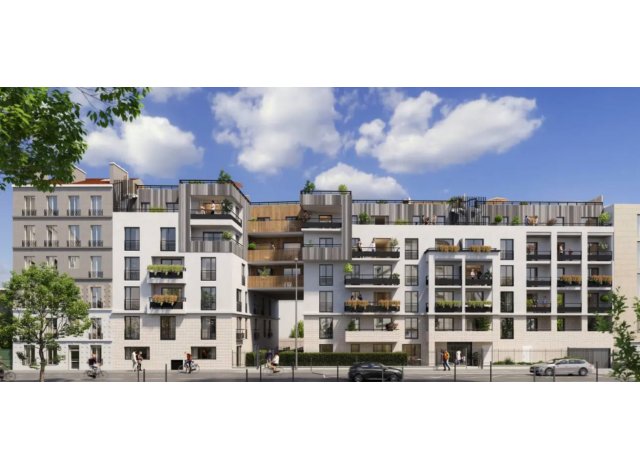 Investissement locatif dans les Hauts de Seine 92 : programme immobilier neuf pour investir L'Arche  Colombes