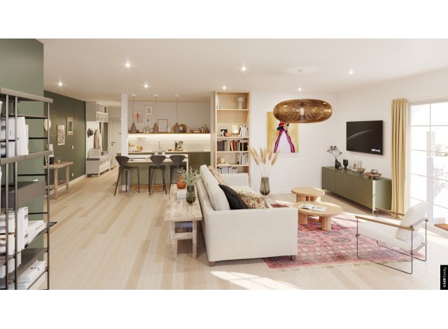 Programme immobilier neuf R&eacute;sidence Arc - Vue Exceptionnelle � Arcangues