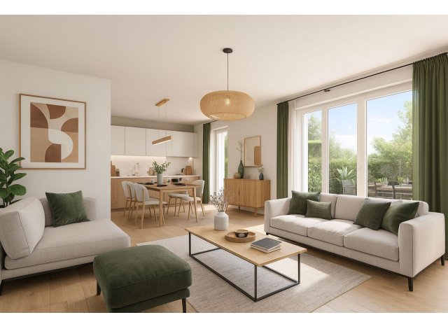 Programme immobilier neuf Les Loggias de B&egrave;gles � B&egrave;gles