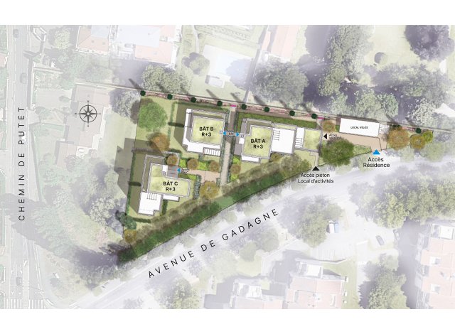 Programme neuf Lumiflore  Saint-Genis-Laval