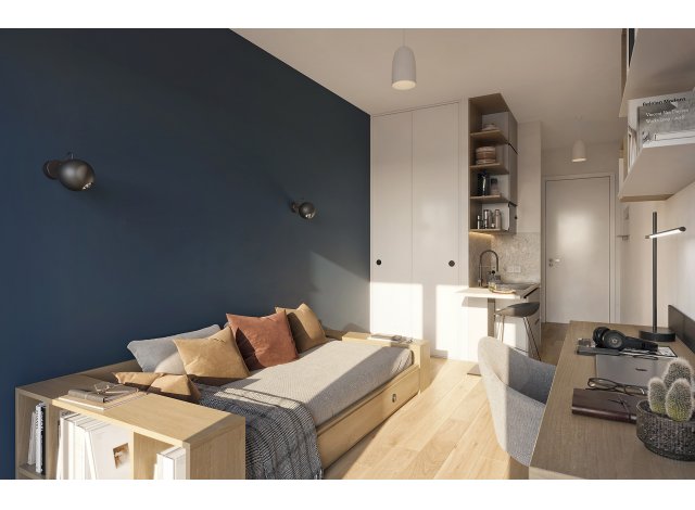 Programme immobilier neuf Tribequa Résidence Étudiante  Bordeaux