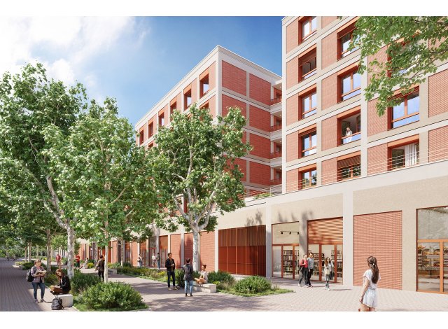 Programme immobilier neuf Link Résidence Étudiante  Villeurbanne