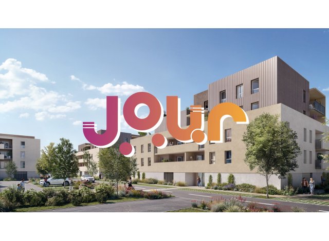 Investissement locatif  Bourg-en-Bresse : programme immobilier neuf pour investir J.o.u.r  Bourg-en-Bresse