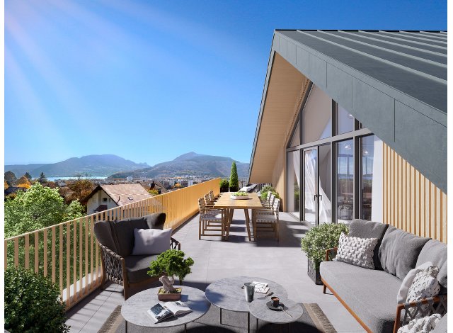 Investissement locatif  Annecy : programme immobilier neuf pour investir Azur  Annecy-le-Vieux