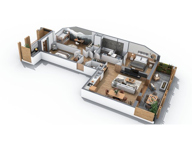 Logement neuf Saint-Jean-de-Sixt