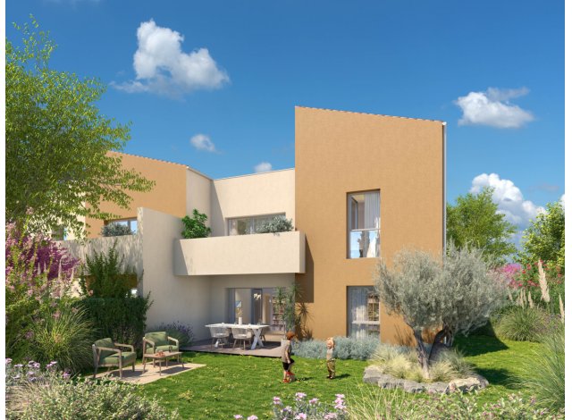 Investissement locatif en Languedoc-Roussillon : programme immobilier neuf pour investir Paulianum  Paulhan