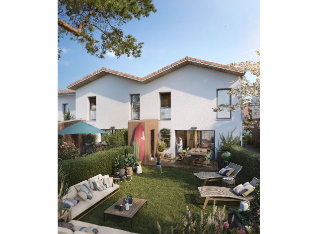 Programme immobilier avec maison ou villa neuve Hesta � Messanges
