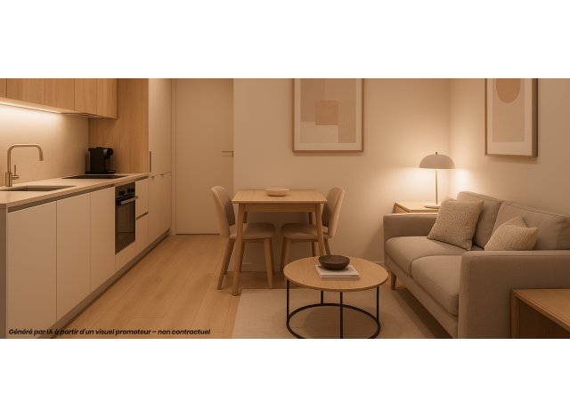 Programme neuf Les Terrasses de Sukø à Bordeaux