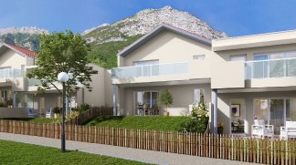 Programme neuf Les Jardins d'Hestia - Maisons Jum k &agrave; Saint-Paul-de-Varces